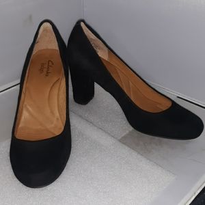 Clarks Indigo Suede Heels, Loyal Soul Pumps 10M